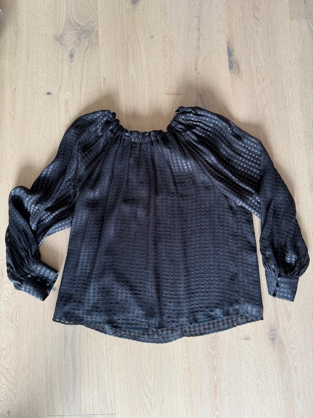 Marie Oliver Black Blouse - Women's Long Sleeve